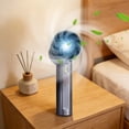 thumbnail image 1 of Floleo High-Speed Handheld Fan, USB Rechargeable Portable Mini Fan with Powerful Wind, 3-Speed Quiet Personal Cooling Fan for Outdoor, Travel, Office & Summer Use, 1 of 6