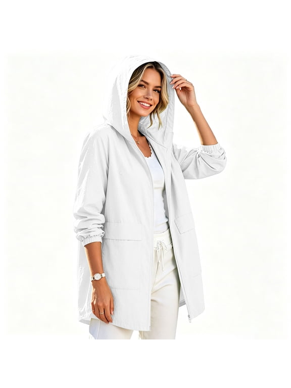 Hooded Softshell Jacket for Women with Water Resistant Shell and Breathable Fabric for Outdoor Hiking Camping Climbing Travel Daily Wear Lightweight
