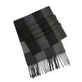 thumbnail image 1 of Floleo Men's Plaid Scarves Elegant Fashionable Soft Comfortable Warm Scarf Winter Casual Style Neckwear Scarf Shawl(Gray,Free Size), 1 of 5