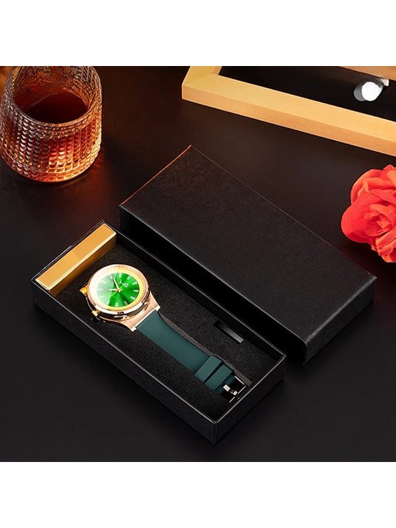 New Military USB Lighter Watch Men's Casual Wristwatches With Windproof Flameless Cigarette Cigar Lighter