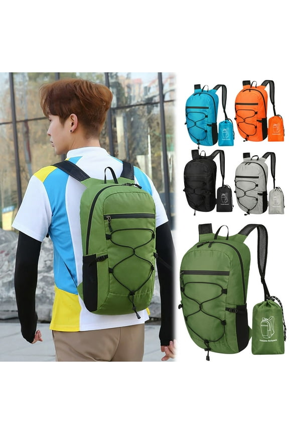 Packable Daypack Backpack Mini Ultra Lightweight Day Pack For Women Men Sil Lightweight Collapsible Back Pack Travel Backpack For Women Plane Foldable Small Waterproof Backpack