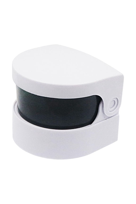 Floleo Portable Mini Ultrasonic Jewelry Cleaner, Compact Eyeglasses Ring Denture Washer, Household Sonic Cleaning Machine for Small Items.