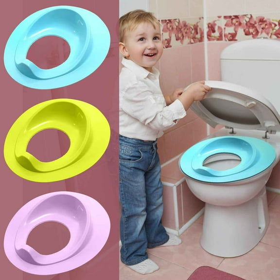 Floleo Potty Training Seat For Boys And Girls, Fits Round & Oval Toilets, Non-Slip With Splash Guard