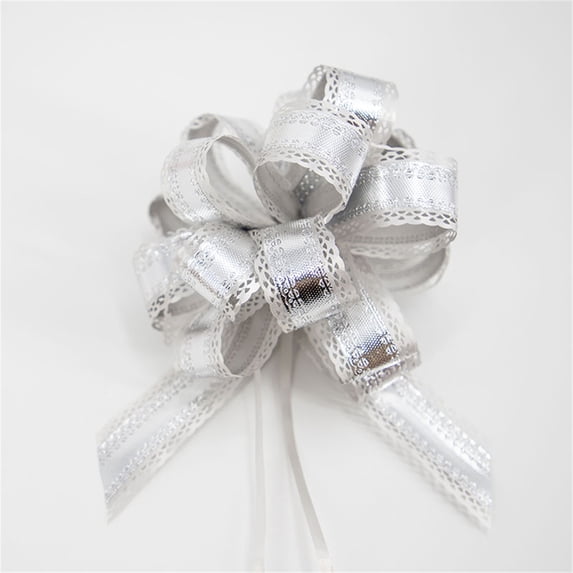 Floleo Pull Bow,Large Pull Bows For Party Birthday Gift Wedding Ribbon Bows For Wrapping Boxes Or Flower Decorations,Valentine'S Day Gift Decorations