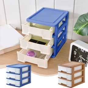 Fnochy Simple Trending 3-Tier Under Sink Cabinet Organizer With Sliding Storage Drawer, Desktop Organizer For Kitchen Bathroom Office, Stackable