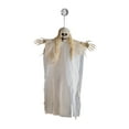 thumbnail image 1 of Floleo Small Life Size Halloween Hanging Skull Prop, Spooky Suction Cup Window Decoration, Poseable Grim Reaper Decor for Indoor Outdoor Party, 1 of 6