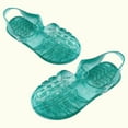 thumbnail image 1 of Floleo Toddler Shoes Baby Girls Cute Fruit Jelly Colors Soft Rubber Sandals Sandals Sole Closed Toe Sandals Hollow Out Non-slip Soft Sole Beach Roman Sandals, 1 of 5