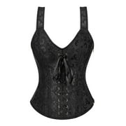Floleo Tops Clearance Corsets For Women Overbust Corset Bustier Lingerie Top Gothic Shapewear Sexy Underwear