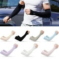 thumbnail image 1 of Floleo UV Sun Protection Arm Sleeves For Men & Women -Sports Compression Cooling Sleeve Tattoo Cover Up Arm Sleeves 1 Pair, 1 of 1