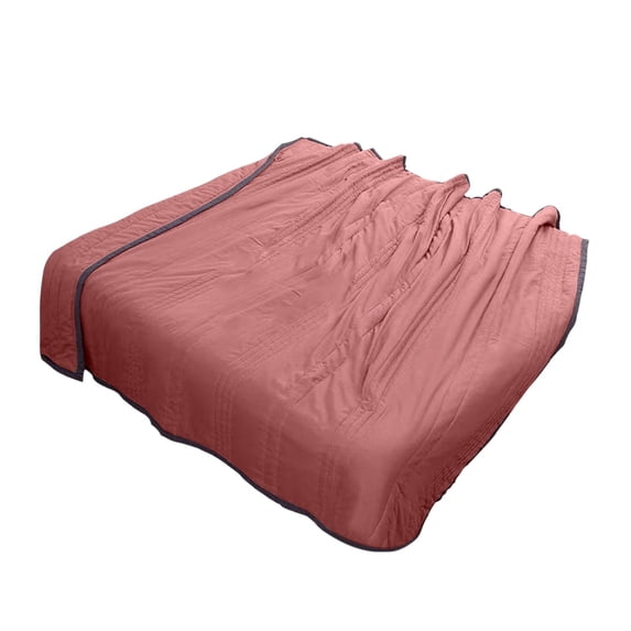 Floleo Summer Quilt Cooling Blanket 55 x 39 in - Washed Cotton Breathable Lightweight, All-Season Comforter Machine Washable, Solid Color 6 Options 4 Seasons Bedding