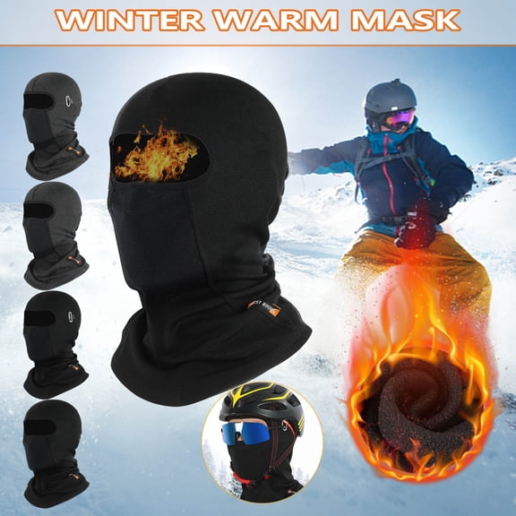 Floleo Winter Balaclava For Men, Windproof Balaclava Ski Mask Motorcycle Bicycle Face Mask, Cold Winter Balaclava Thermal