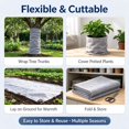 thumbnail image 1 of Floleo Winter Plant Frost Protection Fleece Roll Non-Woven Fabric Garden Vegetable Tree Insulation Cover 19.69 x 98.43 in, 1 of 9