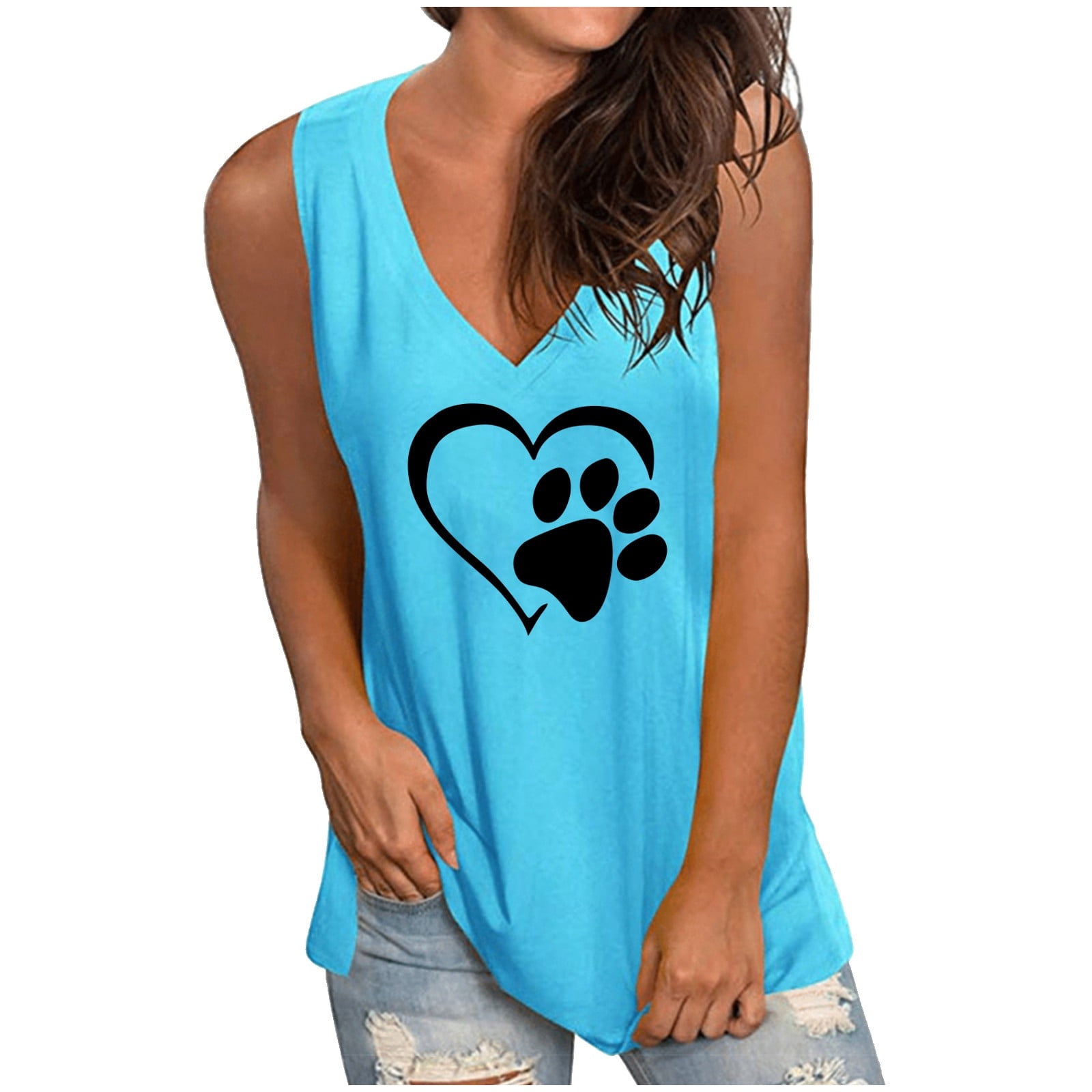 Sleeveless Go To Tank Relax, Sale Colors