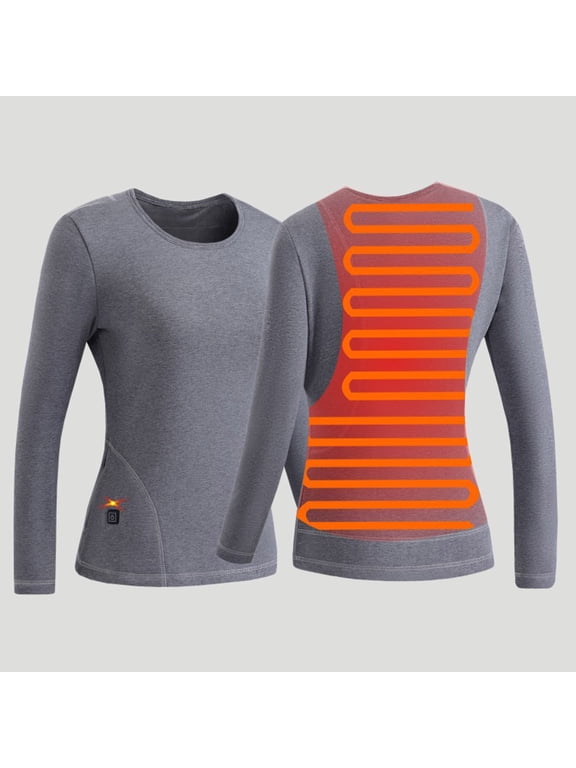 Women’s Thermal Shirts, Women Fleece Lined Compression Long Sleeve Base Layer Tops For Winter Cold Weather