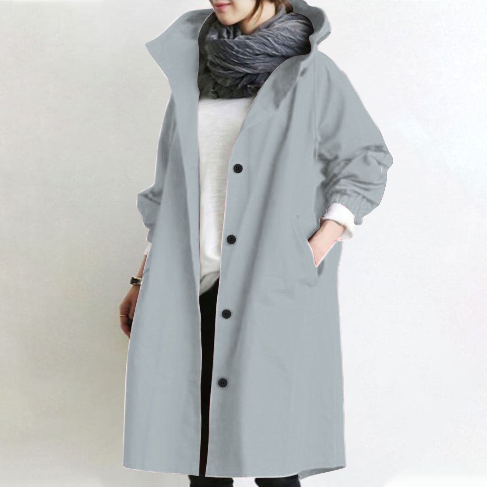Mid-length Thin Trench Coat Women's Autumn