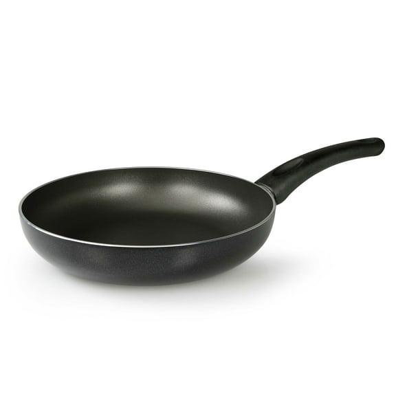 Flonal Milano Non-Stick Frying Pan 9.5” (24 cm) Forged Aluminum Frypan with Nonstick Coating Cooking Pan for Kitchen Skillet, Black