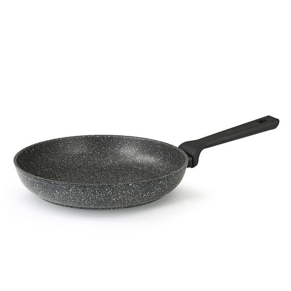 Flonal PIETRA LAVICA Non-Stick Frying Pan 10.2” (26 cm) Forged Aluminum Frypan with Nonstick Coating Marble Cooking Pan for Kitchen Induction Skillet, Gray