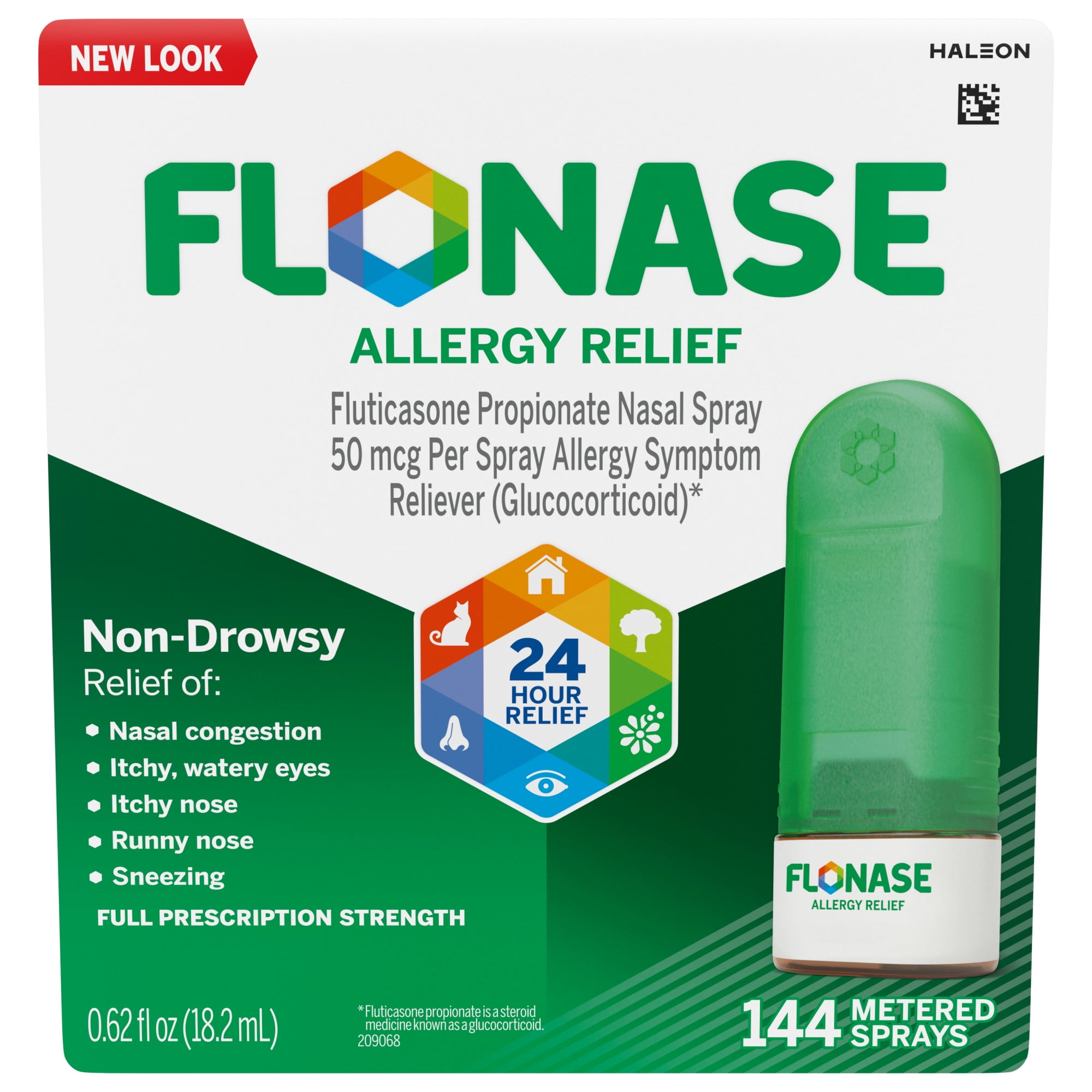 Flonase 24 Hour Non Drowsy Allergy Relief Medicine Nasal Spray 144 Flonase 24 Hour Non Drowsy Allergy Relief Medicine Nasal Spray 144