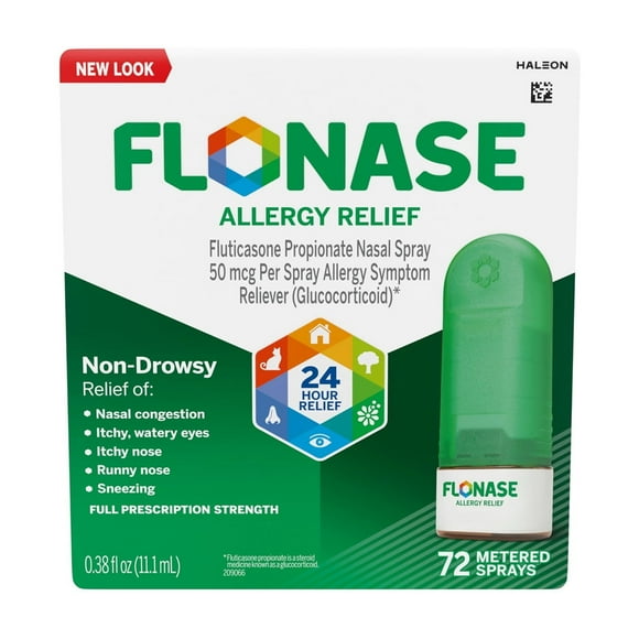 Flonase Allergy Relief Nasal Spray - 0.62 Fl Oz (Pack of 18)