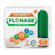 Flonase Children's 24 Hour Non-Drowsy Decongestant Allergy Relief Medicine Nasal Spray, 72 Sprays
