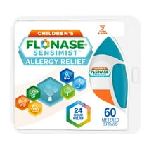 Flonase Sensimist Children's Decongestant Allergy Relief Medicine Nasal Spray, Gentle Mist, 60 Sprays