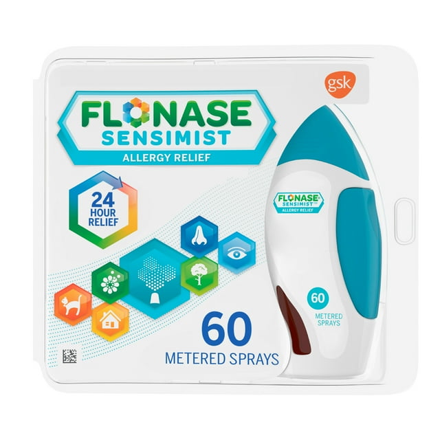 Flonase Sensimist NonDrowsy Decongestant Allergy Relief Medicine Nasal
