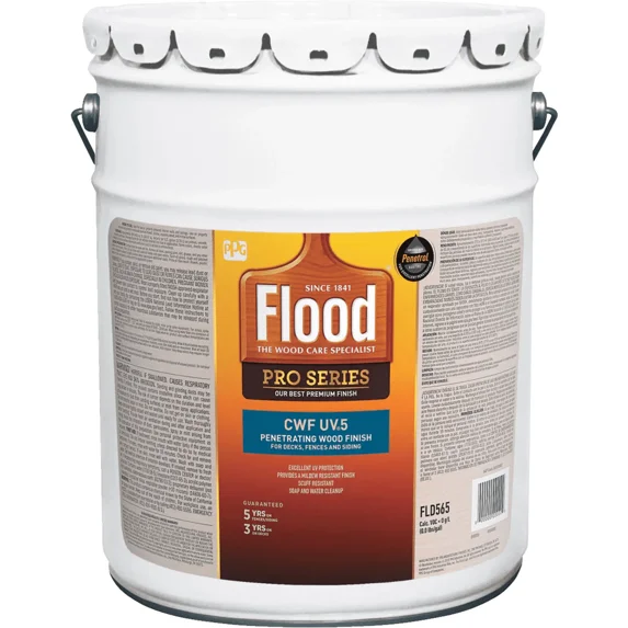 5 gal Flood FLD566 Cedar CWF-UV5 Clear Wood Finish