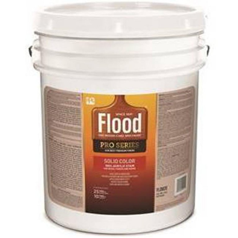 Flood FLD820-05 Wood Stain, White, 5 Gal