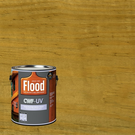 Flood 1 Gallon Clear CWF-UV Exterior Wood Finish