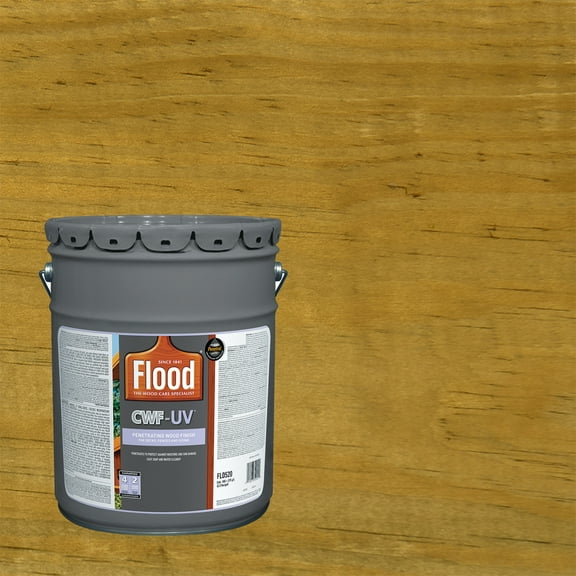 Flood 5 Gallons Clear CWF-UV Exterior Wood Finish