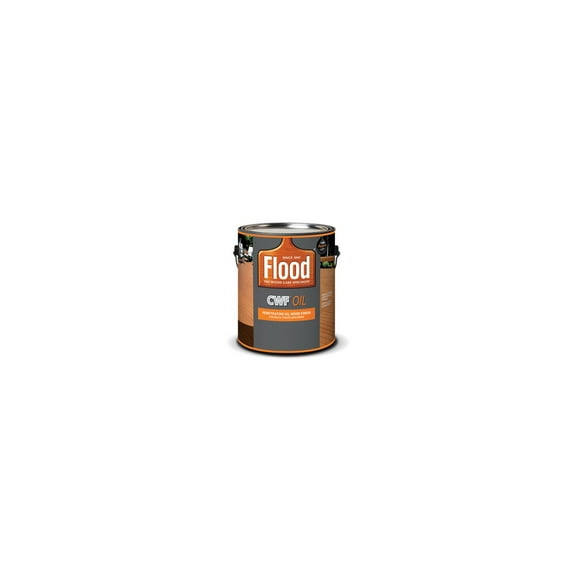 Flood FLD447-01 CWF-Oil, Natural Finish, 350-Voc., 1-Gallon - Quantity 4