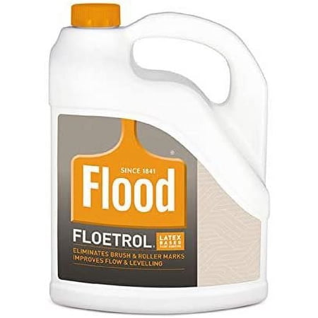 Flood Floetrol Clear Latex Paint Additive 1 gal. - Case of: 4 — Interior & Exterior Use, Professional Finish