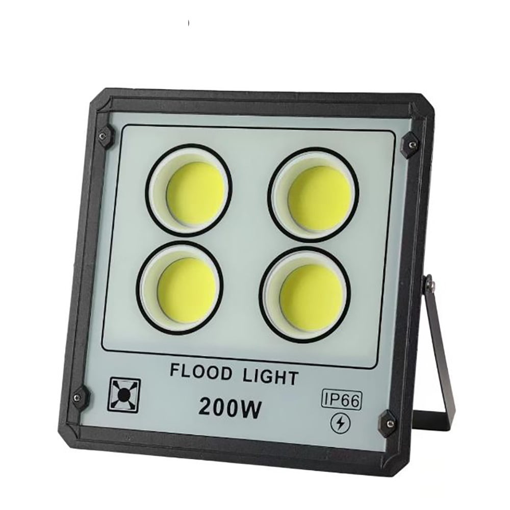 Flood Light LED COB Chip Waterproof 200W Spotlight Outdoor Garden Square Lamp Villa House
