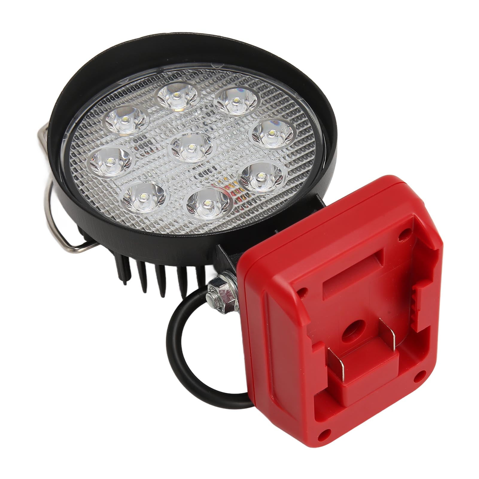 Flood Work Light, Cordless LED Work Light USB Output Round Portable For