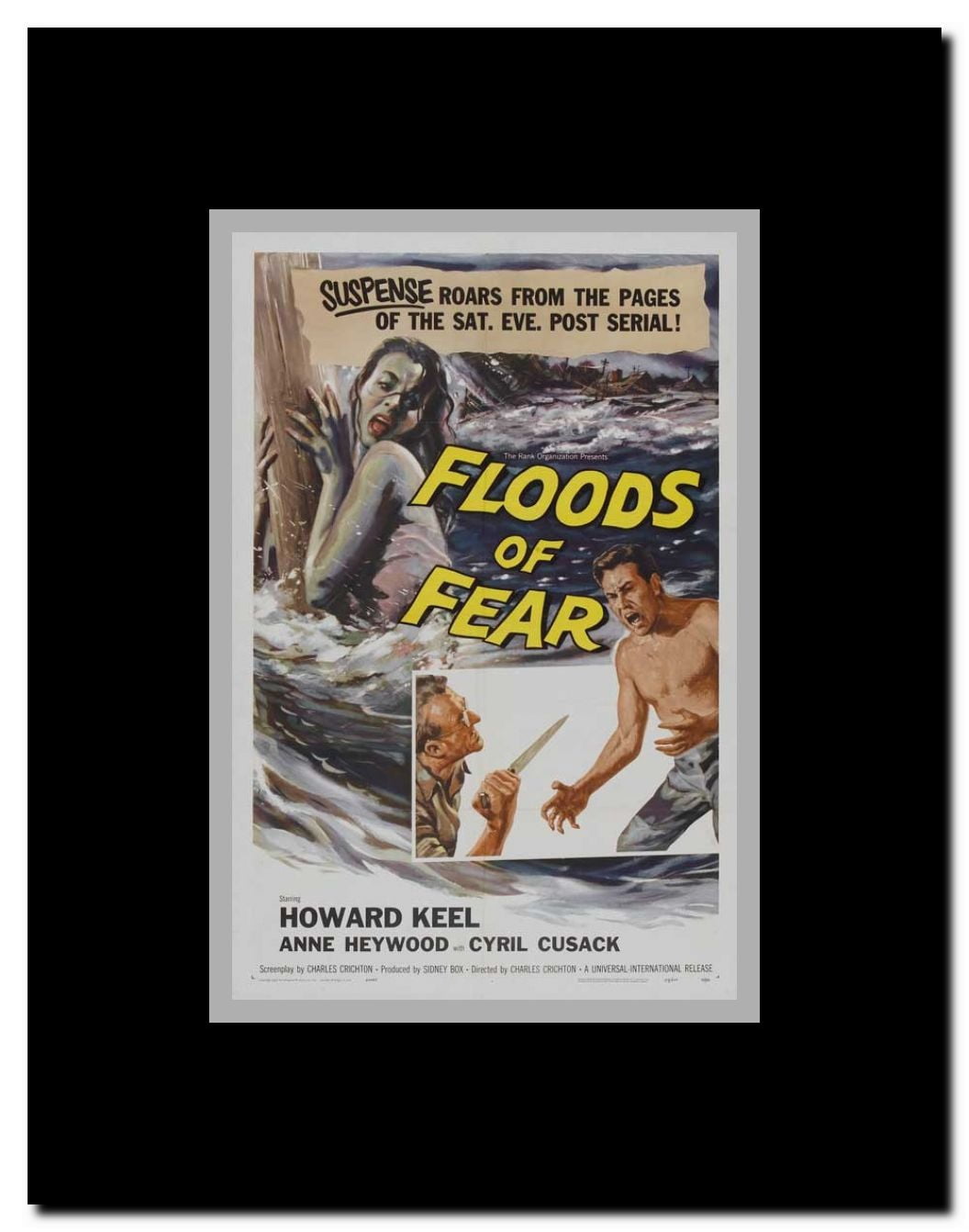 Floods of Fear Framed Movie Poster