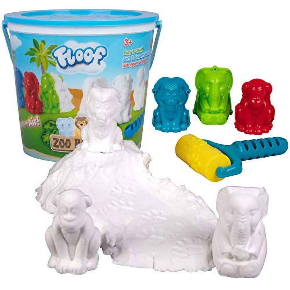 Floof Modeling Clay - Reuseable Indoor Snow - Zoo Babies Set — Learning  Express Gifts