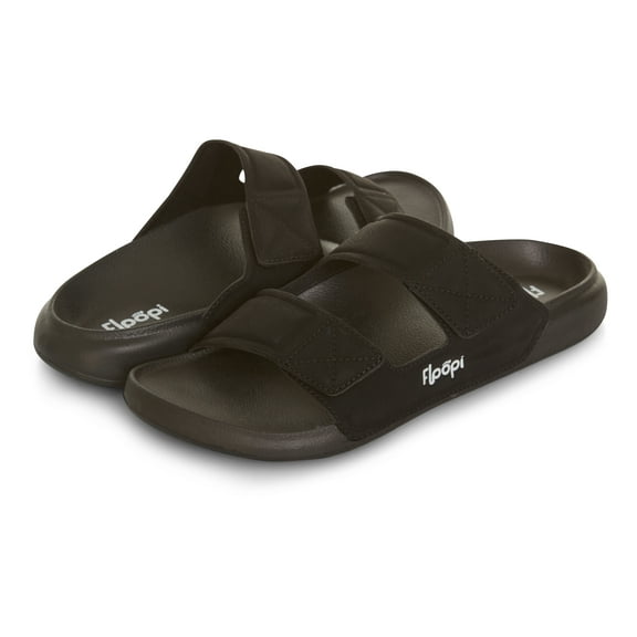 Floopi Flip Flops for Men with Double Straps Men Beach Sandals With Heal and Arch Support Comfort Fit Men Slides with Indoor & Outdoor Anti Skid Soles