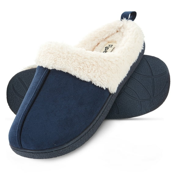 Floopi House Slippers for Women, Lined Clog Womens Slippers Cozy Memory Foam with Indoor & Outdoor Anti Skid Sole…