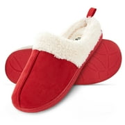 FLOOPI House Slippers for Women, Lined Clog Womens Slippers Cozy Memory Foam with Indoor & Outdoor Anti Skid Sole…