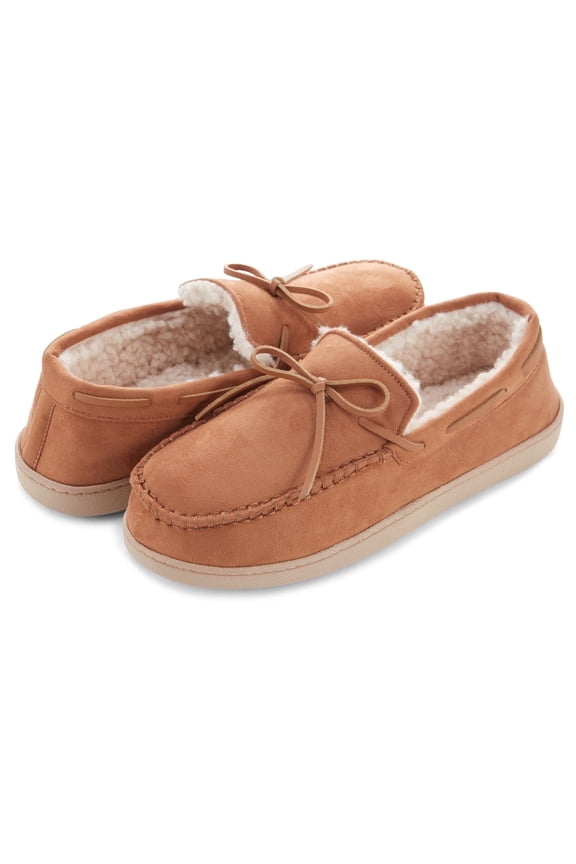 Men’s Classic Microsuede Moccasin Slipper