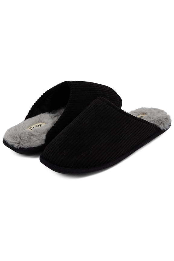 Men’s Corduroy Scuff Slipper