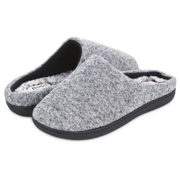 Floopi Slippers for Women Quilted Indoor Outdoor House Clog Slipper