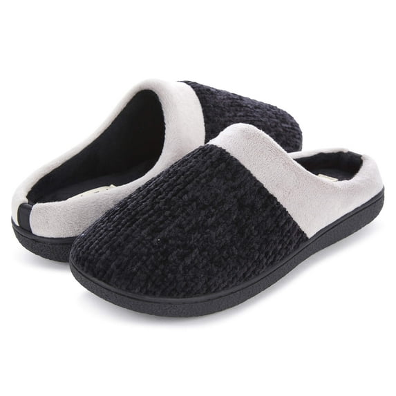 Floopi Women’s Chenille Memory Foam Clog Slipper