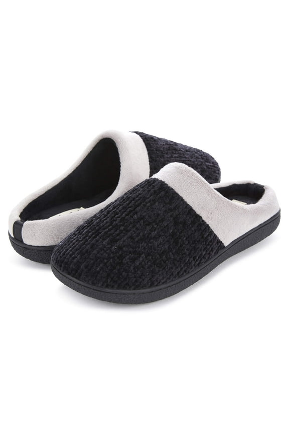 Women’s Chenille Memory Foam Clog Slipper
