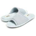 thumbnail image 1 of Floopi Women's Comfort Open Toe Slipper W/Memory Foam, 1 of 5