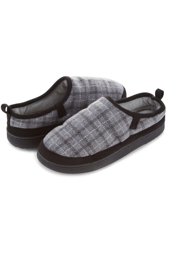 Women’s Detailed Plaid Clog Slipper