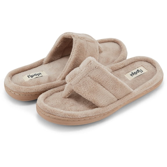 Floopi Women’s French Terry Thong Slipper
