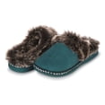 thumbnail image 1 of Floopi Women's Indoor Outdoor Aztec Faux Fur Lined Clog Slipper W/Memory Foam, 1 of 9