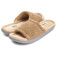 thumbnail image 1 of Floopi Women's Popcorn Slide Slipper W/Velour Insole Open Toe Slipper W/ Memory Foam, 1 of 5