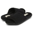 thumbnail image 1 of Floopi Women's Popcorn Slide Slipper W/Velour Insole Open Toe Slipper W/ Memory Foam, 1 of 5